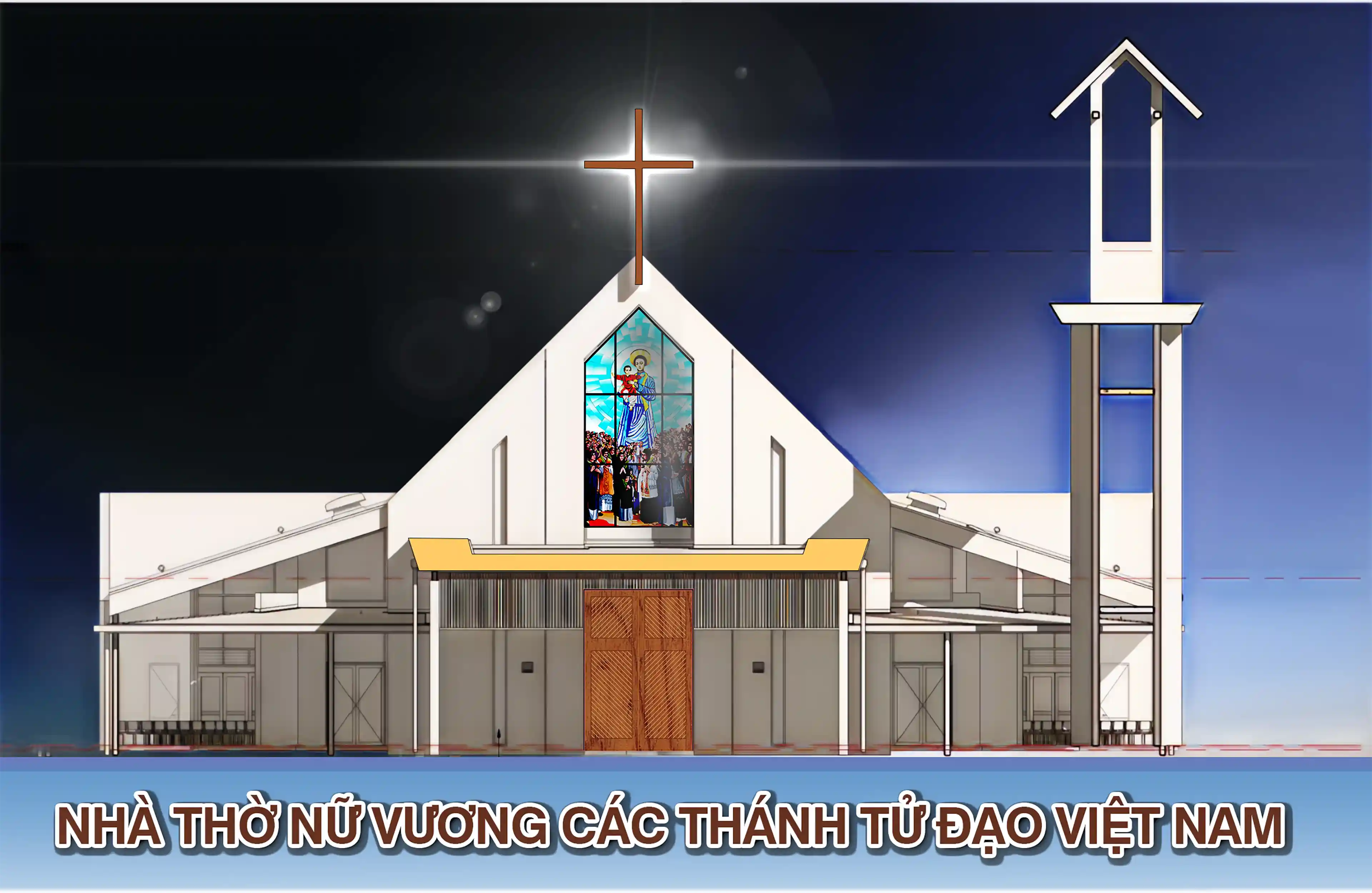 Nhà Thờ Nữ Vương Các Thánh Tử Đạo VIệt Nam